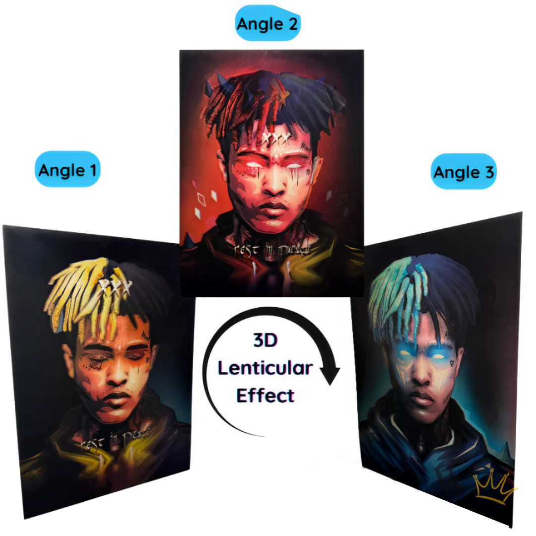 3D Rap Legend Poster
