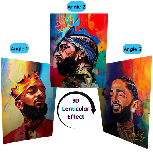 3D Rap Legend Poster