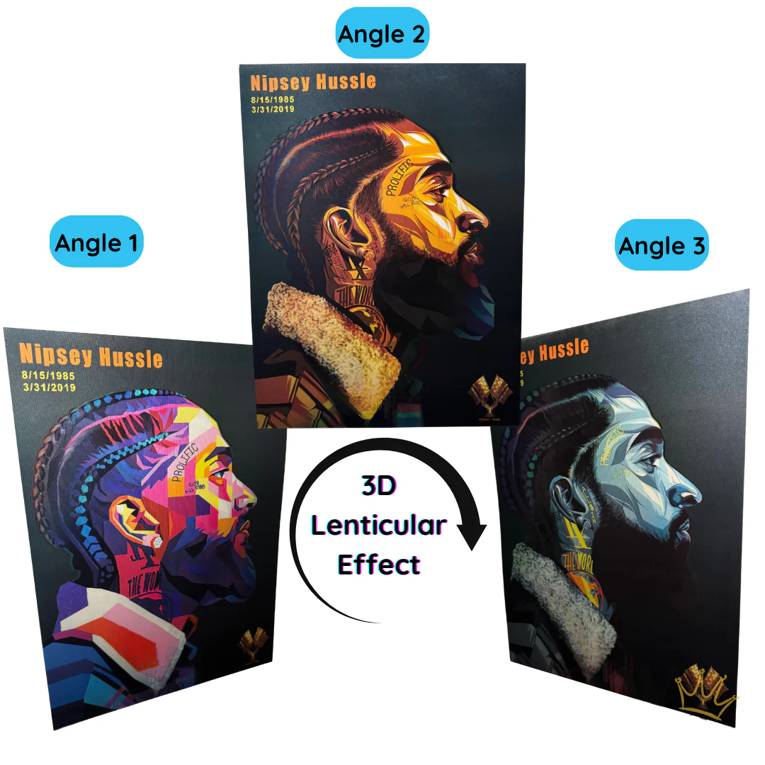 3D Rap Legend Poster