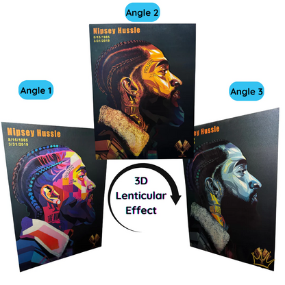 3D Rap Legend Poster