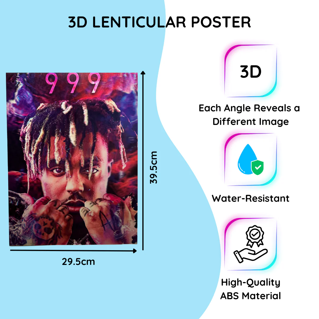 3D Rap Legend Poster